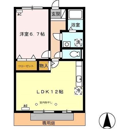 スプルース下俣 間取り