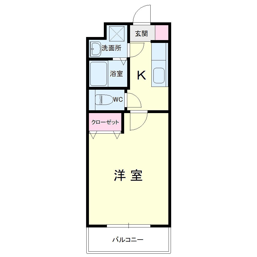 高御所ロイヤルマンション 間取り図