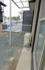 和合北貸家 ベランダ