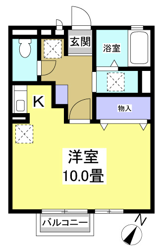 メゾン・ド・ベガ 間取り図