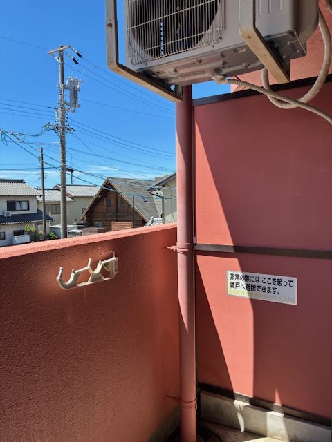 エストメンツ中泉 ベランダ