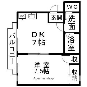 コナビック佐鳴台 間取り図