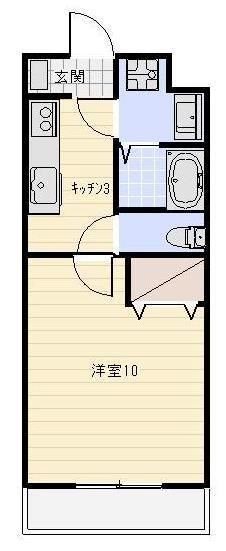 マンションきんかん 間取り図