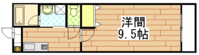 グランメゾン海老塚 401号室 間取り