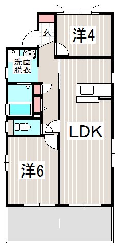 アイセイハイツ 間取り図