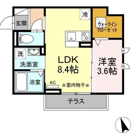 アベニュー有玉 間取り