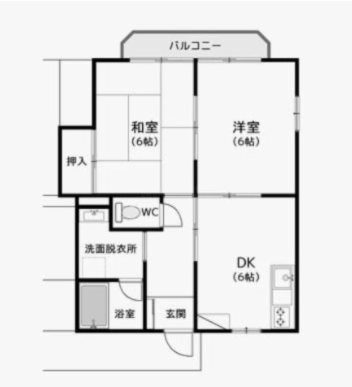 ルーエンハイム 202号室 間取り