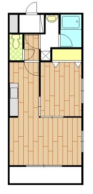 FINE　GROWTH 303号室 間取り