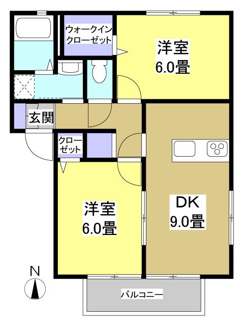 ドミール・ラヴァンド 間取り図