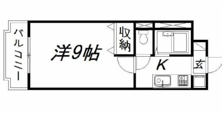 サンセゾン・ノーブル 間取り図