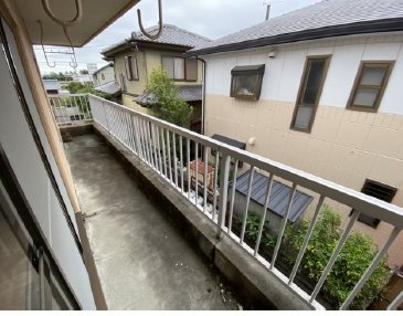 コーポいぬづか ベランダ