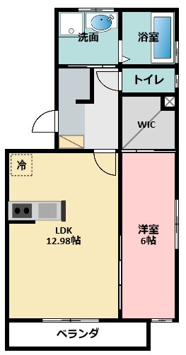 ル・リオン芳川 間取り図