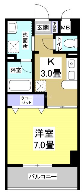 エストメンツ中央 間取り