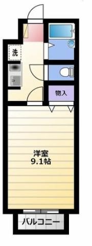 ハイツベアー富塚 間取り図