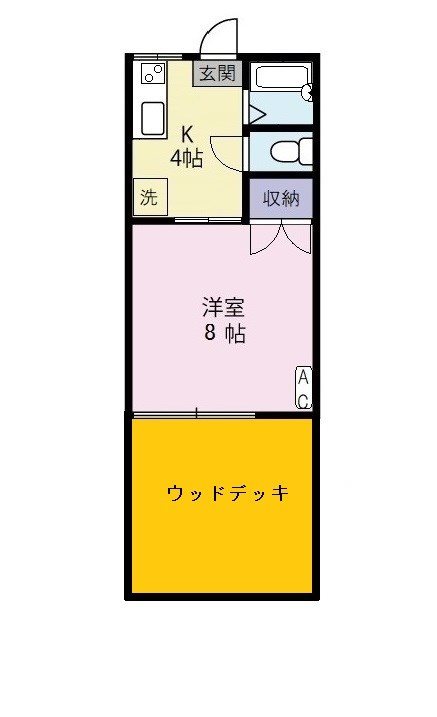 コーポフォーリーブス 間取り図