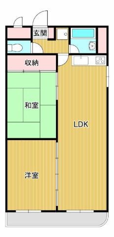 アソルティ伝馬町 間取り図