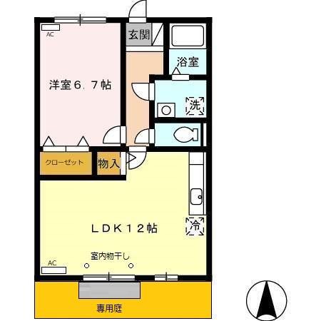スプルース下俣 間取り