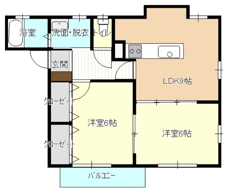 ザ・メイン 間取り図