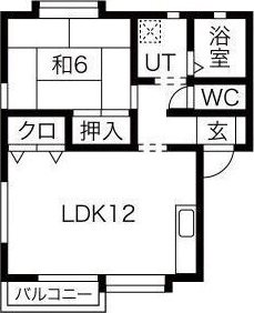 カームハイツⅡ 間取り