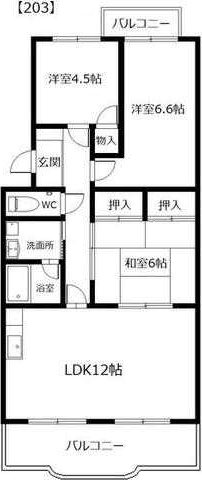 エスポワール 間取り図