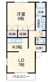 サクラパレス 間取り図