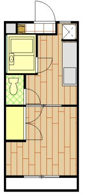 トライアングル 間取り図