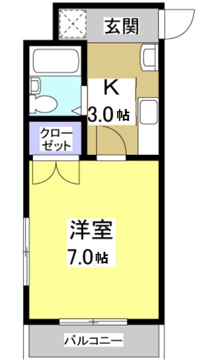 メゾンTERADA 間取り図