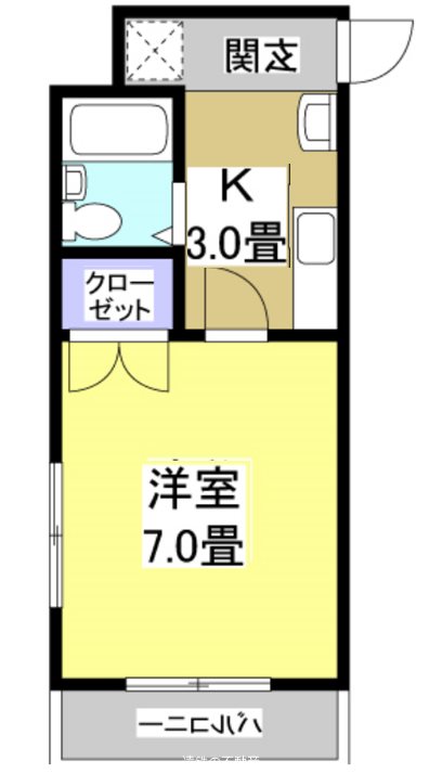 メゾンTERADA 303号室 間取り