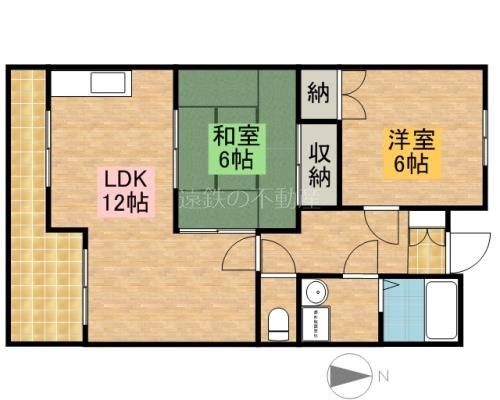 コスモスＢ・Ｃ 間取り図