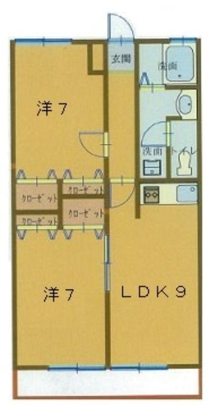 ラ・ロシュ・ブランシュⅠ 間取り図