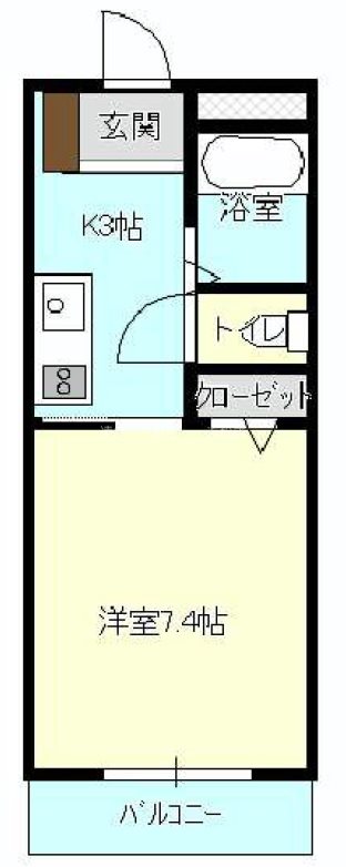 イーストアベニュー 間取り図