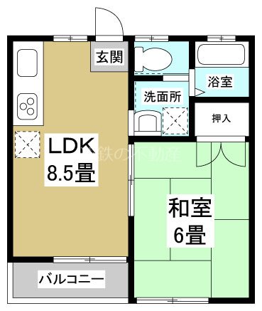 MP-Ⅷ番館 間取り図