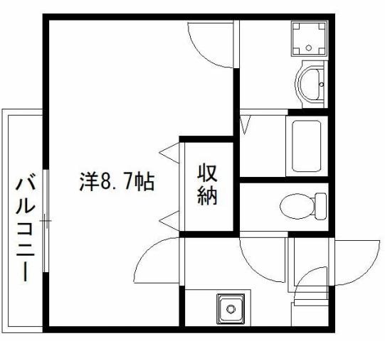 クレフラスト天竜川駅東 間取り図