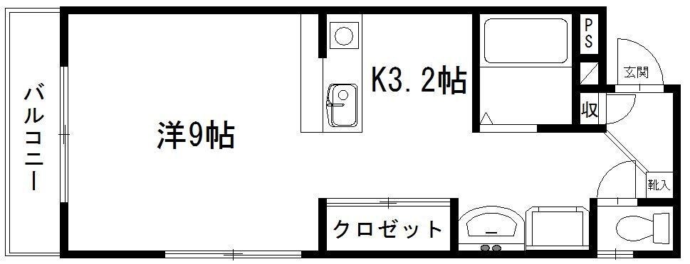 サンライフ鴨江 間取り図