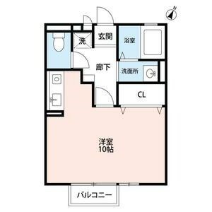 メゾン・ド・リンデン A 205号室 間取り