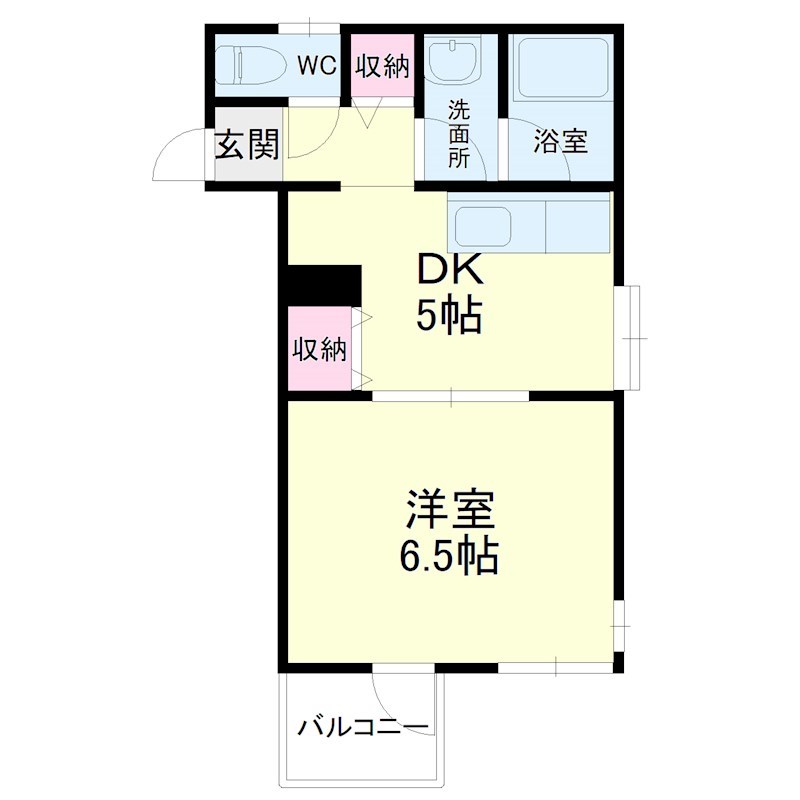 半田ビレッジ９号棟 間取り図