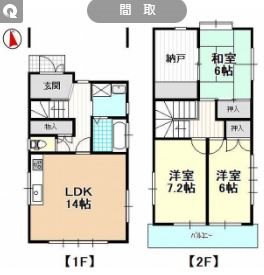 泉4丁目3-11-3一戸建 間取り