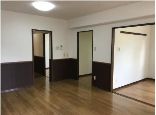 ラフィーネ掛川aⅠ リビング