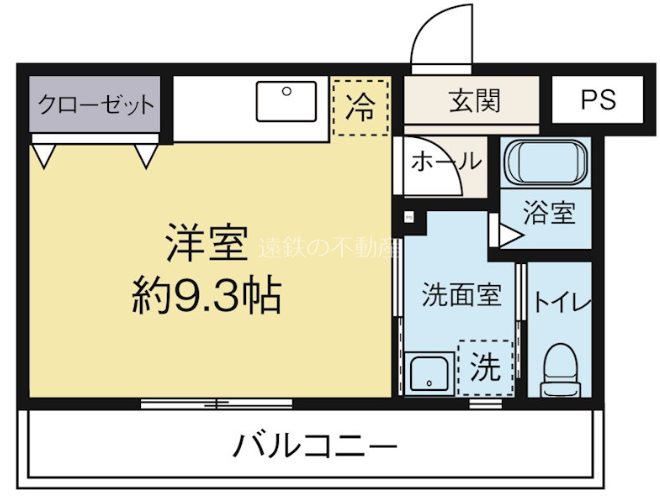 TKマンションⅢ 間取り図