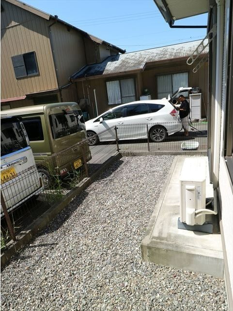 棒屋第四城北ハイツ ベランダ