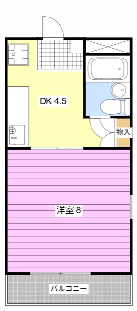ジュネスコートⅠ 間取り