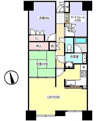 セントラルステージパークホームズ 間取り