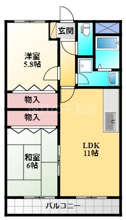 ルーチェ 間取り図