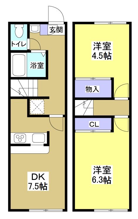 グランコート 間取り図