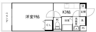 オーシャンブルー 間取り図