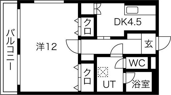 メゾンdeダイエー 間取り図