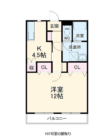 メゾンdeダイエー 間取り図