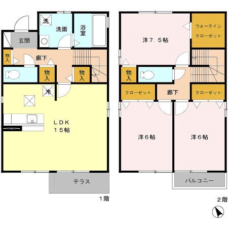 セリシア 間取り図