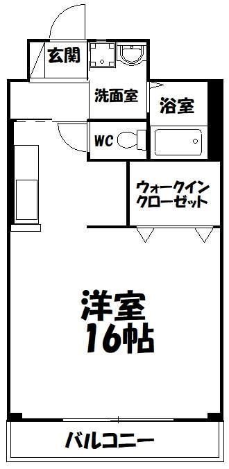 ヴィーブル住吉 406号室 間取り