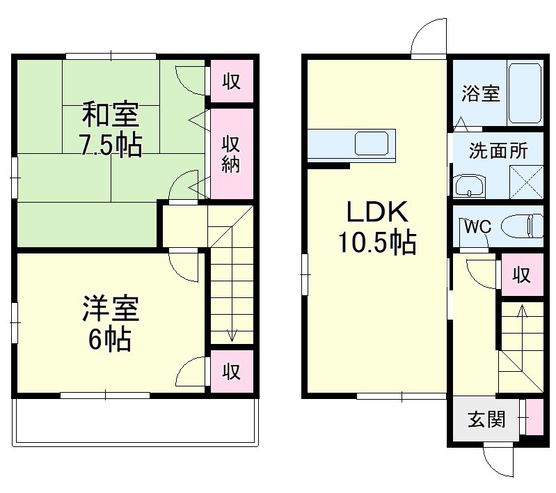 メゾンセギュレ 間取り図